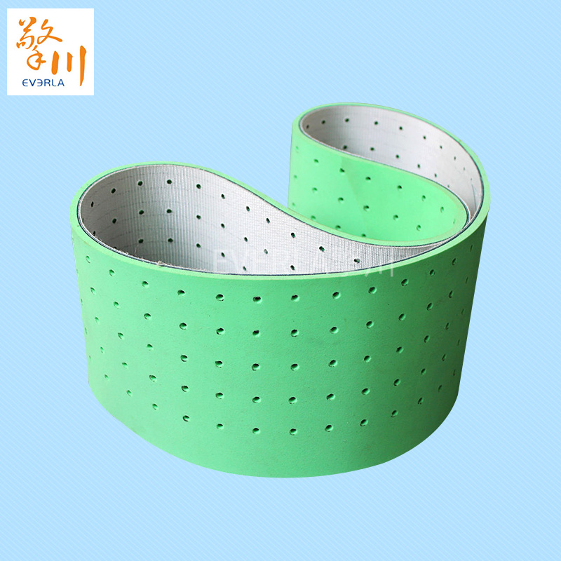 pu<a href='http://www.dsjvvrk.cn/shusongdai/' target='_blank'><u>輸送帶</u></a>淺綠色發(fā)泡棉打孔<a href='http://www.dsjvvrk.cn/shusongdai/' target='_blank'><u>輸送帶</u></a>主圖