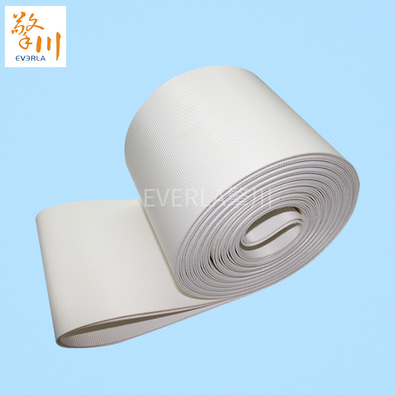 白色鉆石紋pvc<a href='http://www.dsjvvrk.cn/shusongdai/' target='_blank'><u>輸送帶</u></a>紙巾機(jī)皮帶主圖