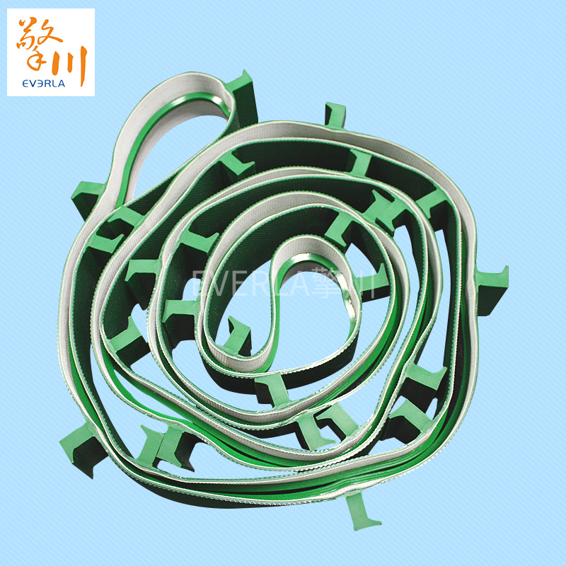 加擋塊pvc<a href='http://www.dsjvvrk.cn/shusongdai/' target='_blank'><u>輸送帶</u></a>主圖
