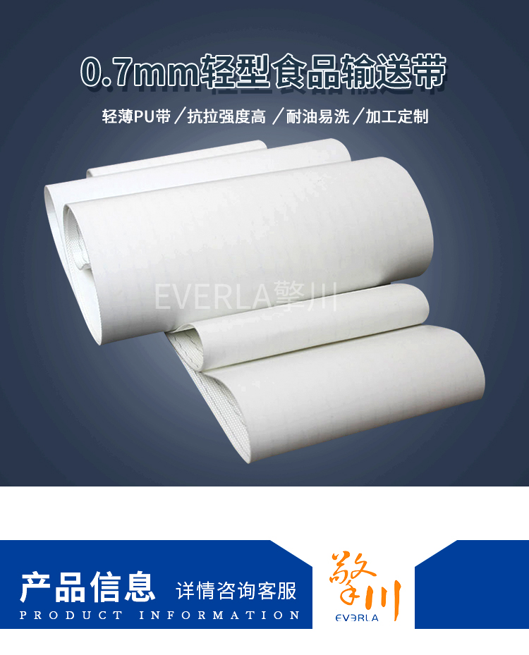 超薄<a href='http://www.dsjvvrk.cn/shusongdai/shipin/' target='_blank'><u>食品輸送帶</u></a>