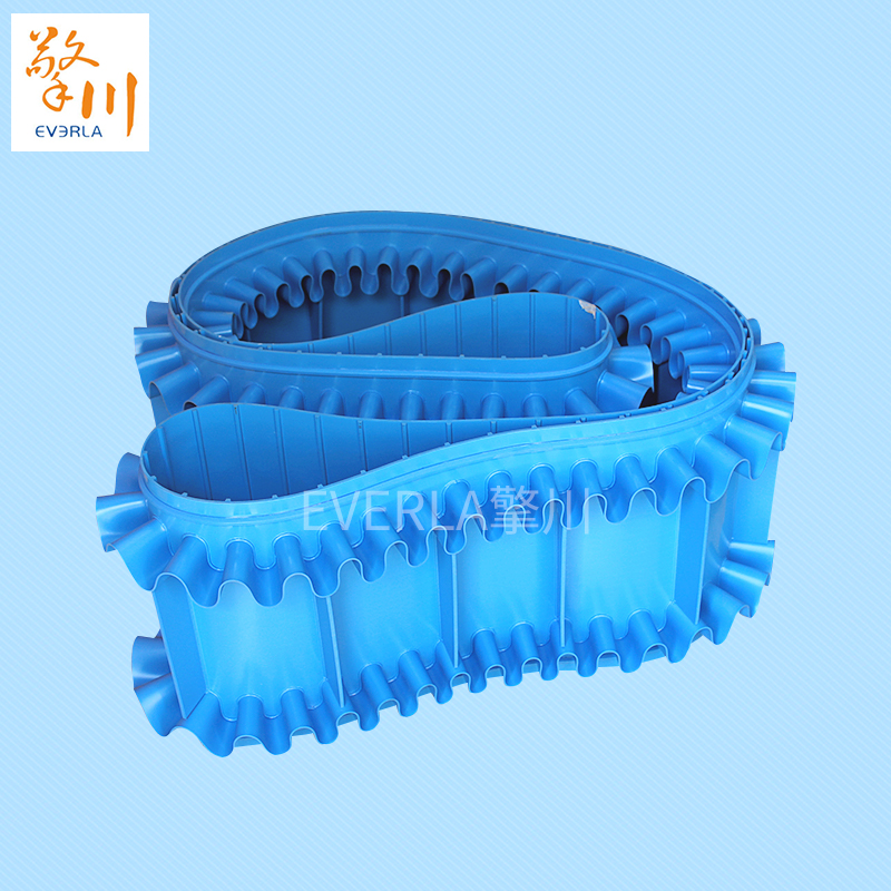 PU檔板裙邊<a href='http://www.dsjvvrk.cn/shusongdai/shipin/' target='_blank'><u>食品輸送帶</u></a>