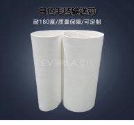 擎川定制 食品級毛氈輸送帶 柔軟耐磨 食品加工生產(chǎn)線專用